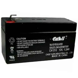 Lead Battery 12V 1.2Ah Rechargable For Alarms