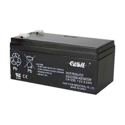 Lead Battery 12V 3Ah Rechargable For Alarms