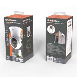 Link 2 Home Smart Outdoor Camera Pan and Tilt