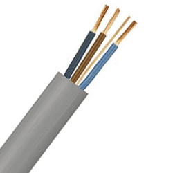 Three Core and Earth Cable 1m 1.5mm