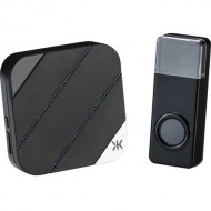 MLA Wireless Plug In Door Chime Black