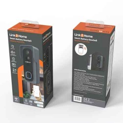 Link 2 Home Smart Doorbell Battery Operated IP54