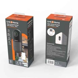 Link 2 Home Smart Doorbell With Plug Adaptor