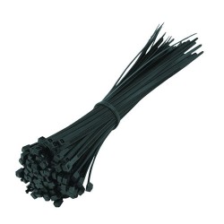 Cable Ties Nylon 940 x 9mm Black Pk100