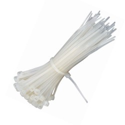 Cable Ties Nylon 140 x 3.6mm White Pk100
