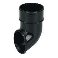 Floplast Downpipe Bend Shoe Black