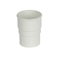 Floplast Downpipe Pipe Coupler White