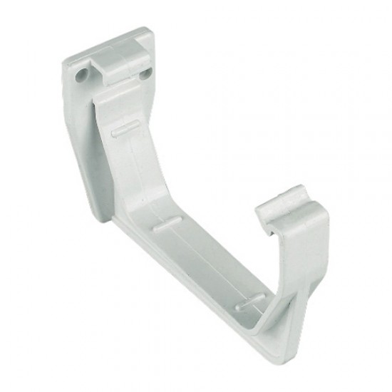 Floplast Square Line Gutter Fascia Bracket White