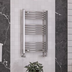 Eastbrook Wendover Chrome Curved 500mm x 800mm