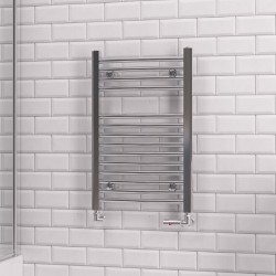 Eastbrook Biava Chrome Curved 450mm x 688mm