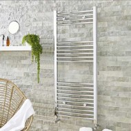 Ladder Rail 600 x 1600mm Chrome