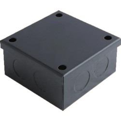 Adapt Steel Box 100 x 100 x 37.5 Black