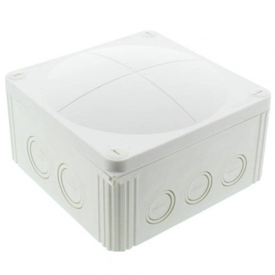 Wiska Combi Box IP66 140mm Square White