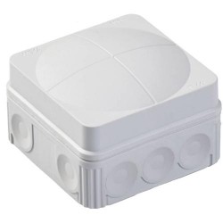 Wiska Combi Box IP66 76mm Square Grey
