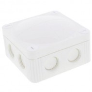 Wiska Combi Box IP66 85mm Square White