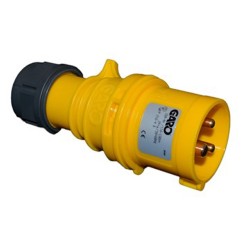 Industrial Plug Yellow 110V 16Amp
