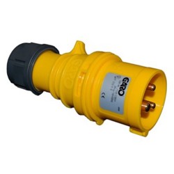 Industrial Plug Yellow 110V 32Amp
