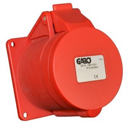 Industrial Panel Socket Red 415V 16Amp 4Pin