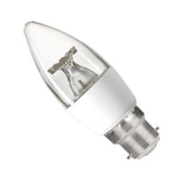Integral Candle BC 4000K Dimmable 4.9W Clear