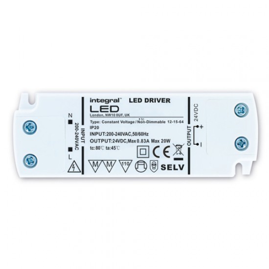 Integral 24V Constant Voltage Driver 50W Non - Dim