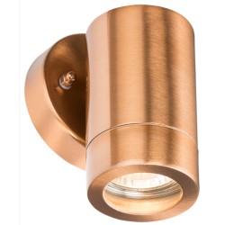 MLA Single Wall Fitting Fixed GU10 Copper Effect