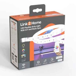 Link 2 Home LED Flexible Strip Light RGB and CCT