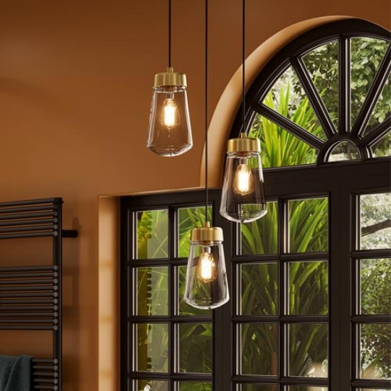 HIB Bathrooms Summit Pendant Light B/Brass