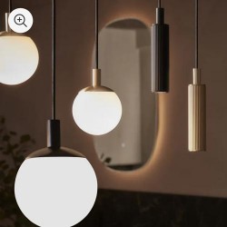 Roper Rhodes Fluted Pendant Fitting Black