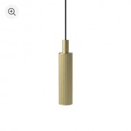 Roper Rhodes Fluted Pendant Fitting B/Brass