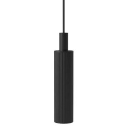 Roper Rhodes Fluted Pendant Fitting Black