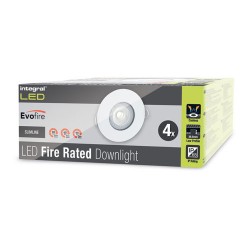 Integral Evofire Downlight White Pack of 4