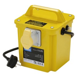 Draper 110V Portable Transformer 1.5kVa 2 x 16Amp