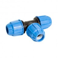 Floplast MDPE Tee 25mm