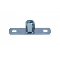 Rubber Lined Clip Back Plate Female