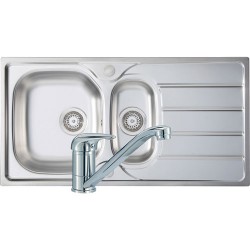 Kitchen Sink and Tap Pack 965 x 500 1.5 Bowl