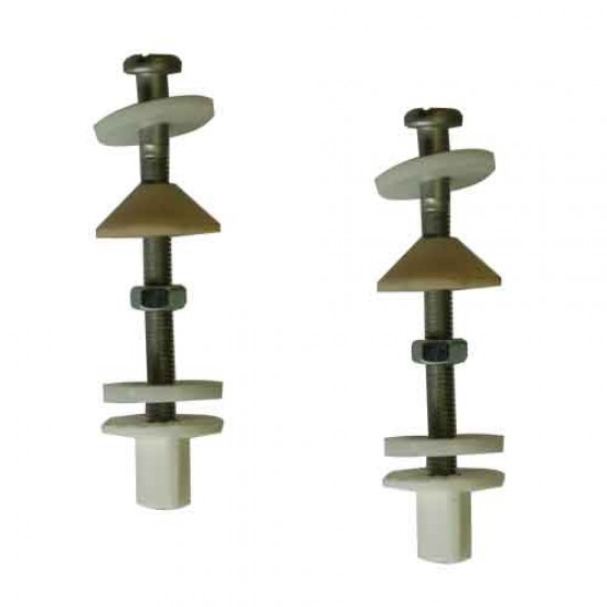 Cistern to Pan Bolts Nuts and Washer Set 50mm