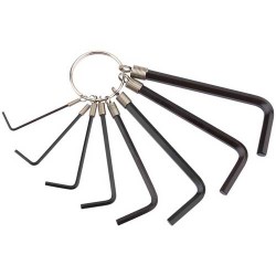 Draper Hexagon Allen Key Set Metric on Ring