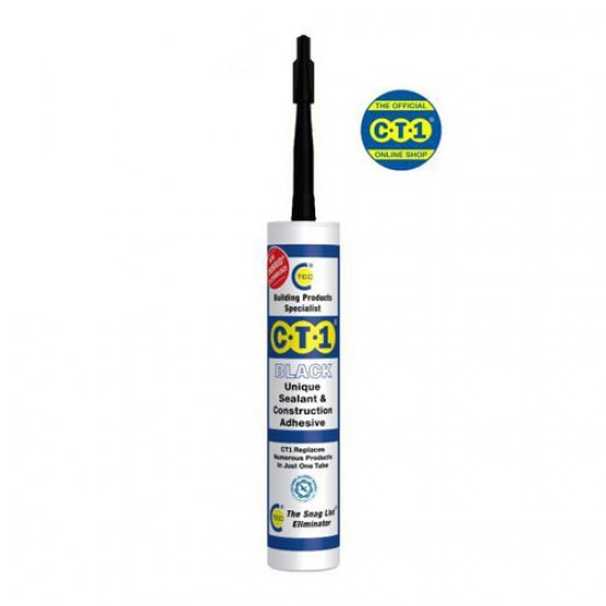 Ctec CT1 Sealant and Adhesive 290ml Black