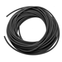 Monument Rubber Hose 7/32 Inch ID Black 1m