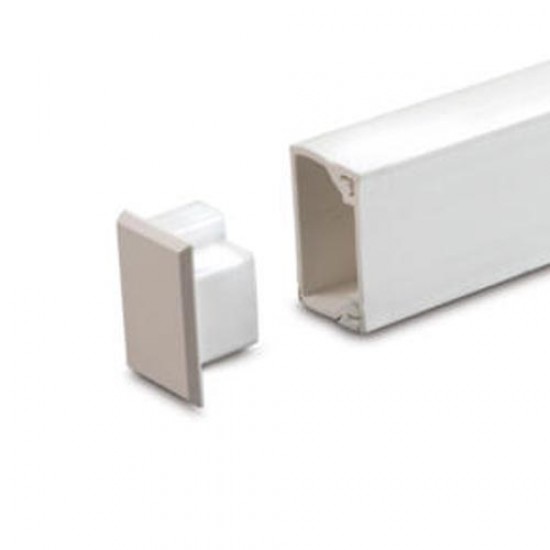 Univolt PVC Mini Trunking Stop End 25 x 16