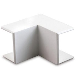 Univolt PVC Mini Trunking Internal Angle 40 x 40
