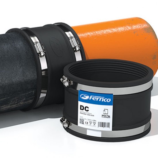 Fernco Drain Coupling 150-165mm