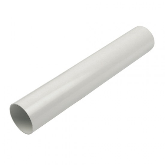 Floplast Overflow 21.5mm x 3M Pipe White