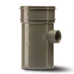 Polypipe Soil Boss Pipe 32mm 1/S Grey