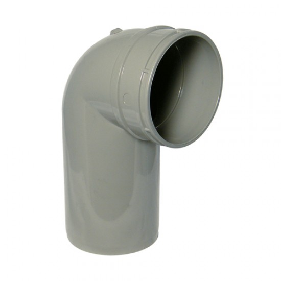 Floplast 110mm Sovlent Bend 90 S/S Grey