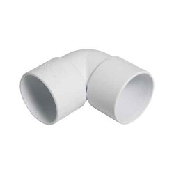 Floplast 32mm Knuckle Elbow White