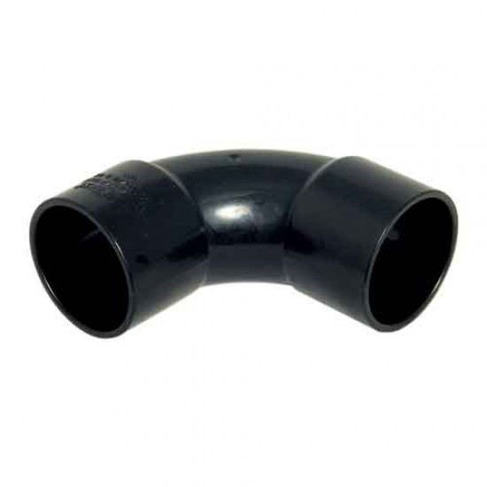 Floplast 40mm Swept Elbow Black