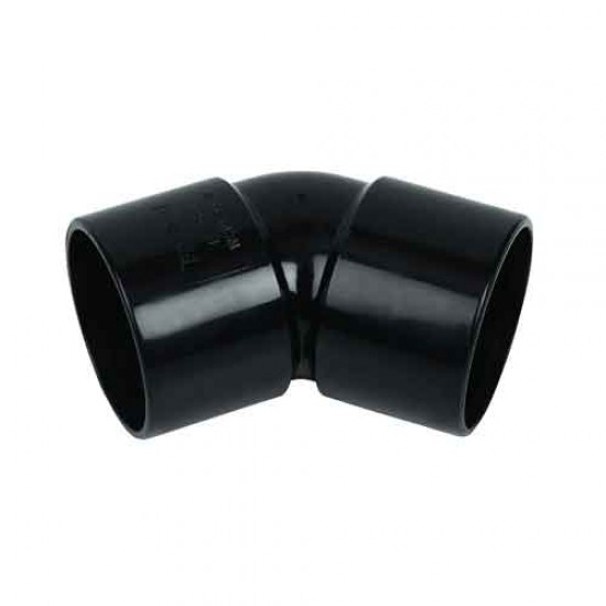 Floplast 40mm 45' Elbow Black