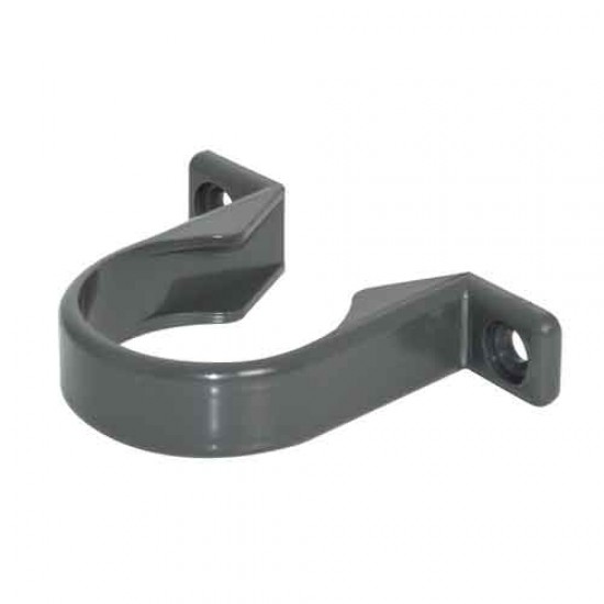Floplast 40mm Pipe Clip Grey