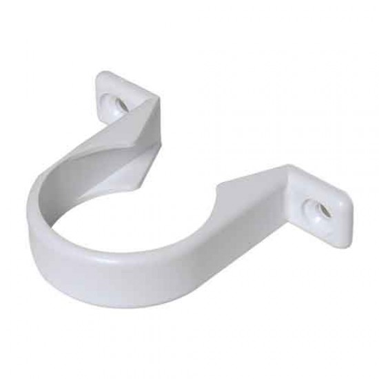 Floplast 40mm Pipe Clip White